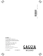 Preview for 88 page of Gaggia Brera Operating Instructions Manual