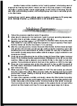 Предварительный просмотр 8 страницы Gaggia Carezza Series Instructions Manual