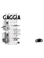 Gaggia Carezza Operating Instructions preview