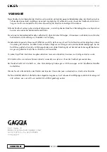 Preview for 52 page of Gaggia CONCETTO ER Operating Instructions Manual