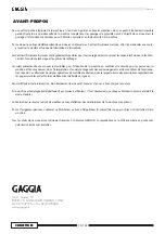 Preview for 76 page of Gaggia CONCETTO ER Operating Instructions Manual