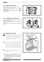 Preview for 116 page of Gaggia CONCETTO ER Operating Instructions Manual