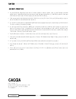 Предварительный просмотр 76 страницы Gaggia Concetto Operating Instructions Manual