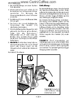 Preview for 24 page of Gaggia CUBIKA Operating Instructions Manual