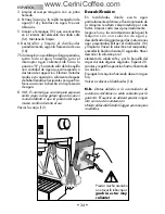 Preview for 38 page of Gaggia CUBIKA Operating Instructions Manual