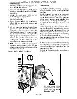 Preview for 45 page of Gaggia CUBIKA Operating Instructions Manual