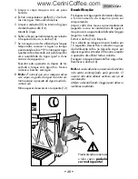 Preview for 52 page of Gaggia CUBIKA Operating Instructions Manual