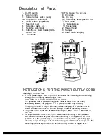 Preview for 5 page of Gaggia Expresso/Cappuccino Makers Instructions Manual