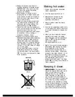 Preview for 9 page of Gaggia Expresso/Cappuccino Makers Instructions Manual