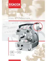 Preview for 2 page of Gaggia GD One Specifications