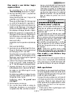 Предварительный просмотр 39 страницы Gaggia GLMEX013MENBIC Instructions Manual