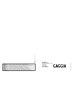 Preview for 4 page of Gaggia GMSCH014MENGICO Operating Instructions