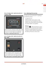 Preview for 37 page of Gaggia la Reale Manual