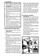 Preview for 6 page of Gaggia MGIXX014MENGGC Instructions Manual