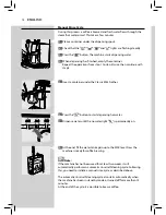 Предварительный просмотр 16 страницы Gaggia NAVIGLIO HD8749 User Manual