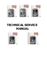 Preview for 1 page of Gaggia PLATINUM EVENT Technical & Service Manual