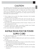 Preview for 3 page of Gaggia PLATINUM SWING UP Operation And Maintenance Manual