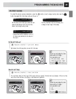 Preview for 33 page of Gaggia PLATINUM SWING UP Operation And Maintenance Manual