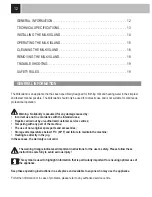 Preview for 46 page of Gaggia PLATINUM SWING UP Operation And Maintenance Manual