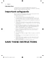 Preview for 4 page of Gaggia RI8263 User Manual