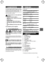 Preview for 93 page of Gaggia SIN040 GTUL Operating Instructions Manual