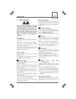 Preview for 23 page of Gaggia SUP 020 Operating Instructions Manual