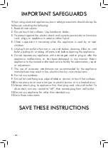 Preview for 22 page of Gaggia Sup 035G Operating Instructions Manual