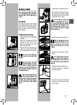 Preview for 27 page of Gaggia Sup 035G Operating Instructions Manual