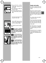 Preview for 39 page of Gaggia Sup 035G Operating Instructions Manual