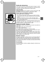 Preview for 67 page of Gaggia Sup 035G Operating Instructions Manual