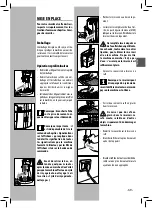 Предварительный просмотр 69 страницы Gaggia Sup 035G Operating Instructions Manual