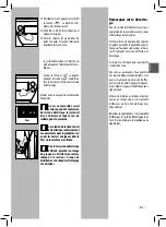 Preview for 81 page of Gaggia Sup 035G Operating Instructions Manual