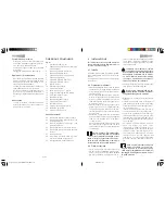 Preview for 6 page of Gaggia SUP025Y Operating Instructions Manual