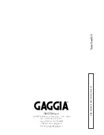 Предварительный просмотр 32 страницы Gaggia Synchrony Logic Operating Instructions Manual