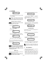 Preview for 20 page of Gaggia TITANIUM Espresso Machine Operating Instructions Manual