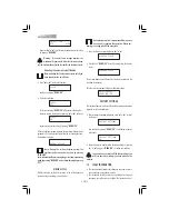 Preview for 38 page of Gaggia TITANIUM Operating Instructions Manual