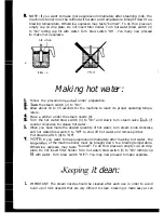 Preview for 10 page of Gaggia Topazio Instructions Manual