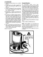 Предварительный просмотр 37 страницы Gaggia Topazio Operating Instructions Manual