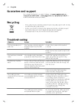 Preview for 20 page of Gaggia VELASCA SUP047G User Manual