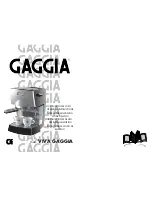 Gaggia VIVA GAGGIA Operating Instructions предпросмотр