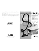 Preview for 1 page of Gaggia W2IXX014MENXXC User Manual