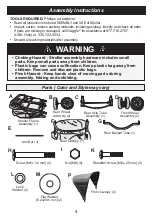 Preview for 4 page of GAGGLE 9909103 Assembly Instructions Manual