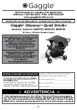 Предварительный просмотр 19 страницы GAGGLE Odyssey 9908703 Assembly Instructions Manual