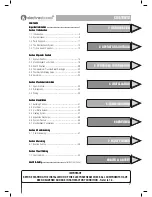 Preview for 3 page of GAH Electrastream User And Installation Manual