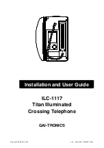 GAI-Tronics 028-02-3191-652 Installation And User Manual preview