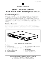 Preview for 3 page of GAI-Tronics 10959-207 Operation, Installation And Service Manual