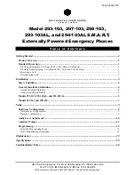 Предварительный просмотр 1 страницы GAI-Tronics 293-103 Manual