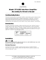 GAI-Tronics 370-202 Assembly Manual preview