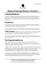 Preview for 8 page of GAI-Tronics Elemec3 013-02-0095-002 Console Manual