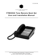 GAI-Tronics ITR2000A User And Installation Manual preview